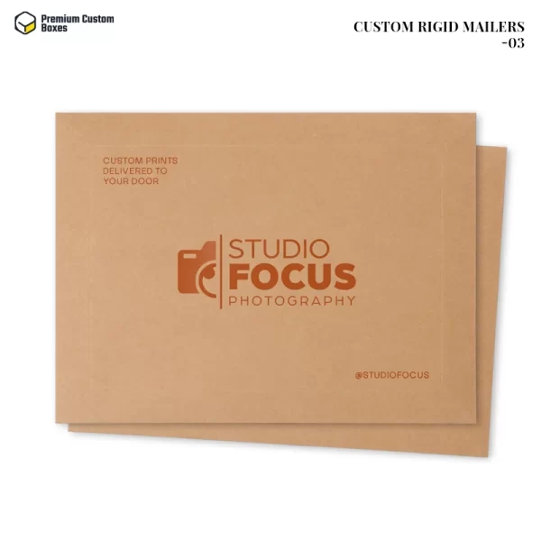 Custom rigid mailers with logo